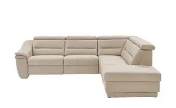 meinSofa Ecksofa  Ivonne  Beige ohne rechts