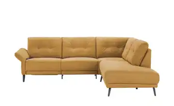 Jette Home Ecksofa  Scope  Gelb rechts Erweiterte Funktion