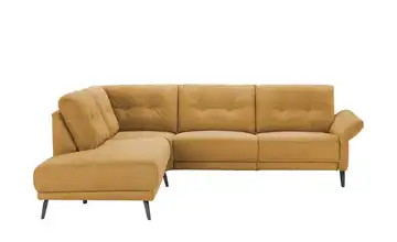 Jette Home Ecksofa  Scope  Gelb links ohne