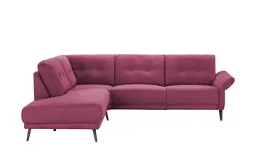 Jette Home Ecksofa  Scope  Beere links ohne