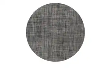 Webteppich Kleen Kitchen Grau rund Ø 100 cm