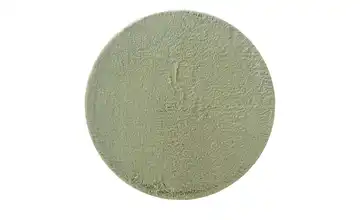 como Hochflorteppich Bunny Ø 120 cm Salbeigrün