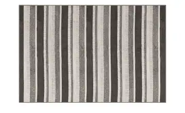 Webteppich Soho Grau Streifen 200x300 cm