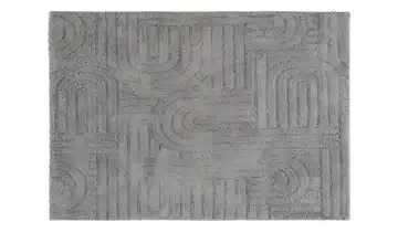 Webteppich Megan 130x190 cm Grau