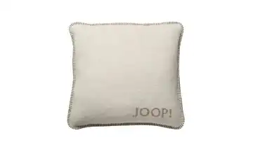 JOOP! Kissen Melange Doubleface Beige