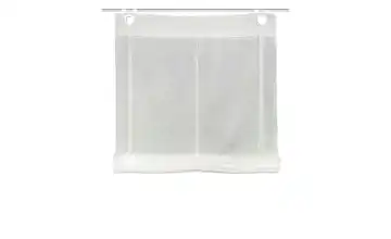 HOME Wohnideen Raffrollo 80 cm Weiß