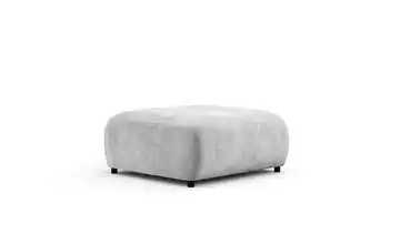 Hocker Zanzibar Hellgrau