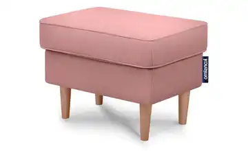 KONSIMO Hocker Stralis Flamingo Webstoff