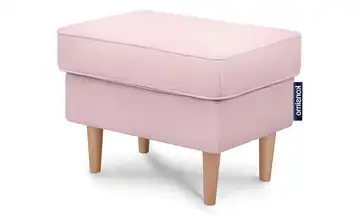 KONSIMO Hocker Stralis Rosé Webstoff