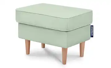 KONSIMO Hocker Stralis Mintgrün Webstoff