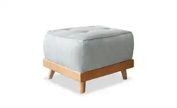 Miuform Fußhocker Dazzling Daisy Hellgrau