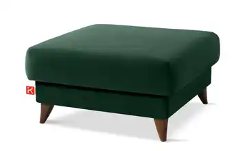 KONSIMO Hocker Gustavo Dunkelgrün