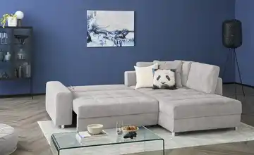 Ecksofa mit pflegeleichtem Bezugsstoff  Arissa de Luxe  bobb