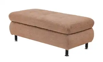 Lounge Collection Polsterhocker Liora Dunkelbeige