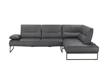 himolla Ecksofa 9360 Grundfunktion rechts Schwarz