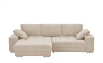 bobb Ecksofa  mit pflegeleichtem Bezugsstoff  Caro II  Beige links