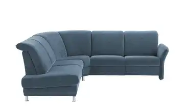 Polstermöbel Oelsa Ecksofa Mallorca Denimblau links Grundfunktion