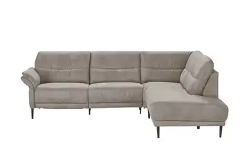 Ecksofa Maya Taupe rechts Erweiterte Funktion