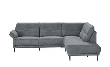 Ecksofa Maya Grau rechts Erweiterte Funktion