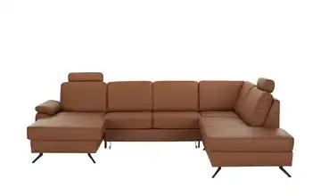 meinSofa Wohnlandschaft mit Sitz- und Rückenbezug aus Leder Kathi