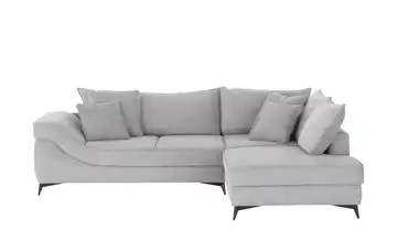 Ecksofa Trentino Grau rechts