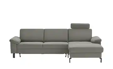 Max Schelling Ecksofa Feincord Maximum Move Grau rechts Erweiterte Funktion