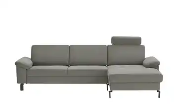 Max Schelling Ecksofa Feincord Maximum Move rechts Grau Grundfunktion