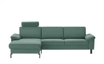 Max Schelling Ecksofa Feincord Maximum Move links Grün Grundfunktion