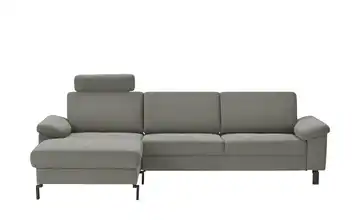 Max Schelling Ecksofa Feincord Maximum Move Grau links Grundfunktion