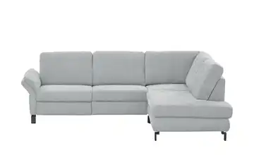 Max Schelling Ecksofa Flachgewebe Maximum Plus Hellblau rechts ohne