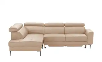 Max Schelling Ecksofa Momentum Beige Erweiterte Funktion links