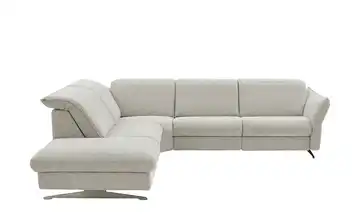 Hukla Ecksofa Mikrofaser Michelle links Beige Erweiterte Funktion