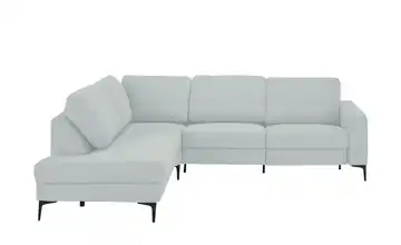 Max Schelling Ecksofa Maximum Premium Eisblau links