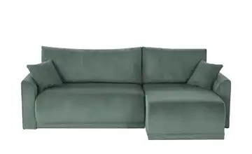Ecksofa mit Schlaffunktion Malyn Grün rechts