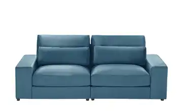 Big Sofa Branna Blau Samt