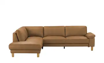 Ecksofa Leder RW-Select Cognacbraun links