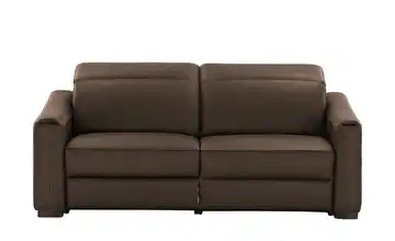 Ravensberger Werkstätten Einzelsofa Echlederbezug Corby Schokoladenbraun Relaxfunktion links