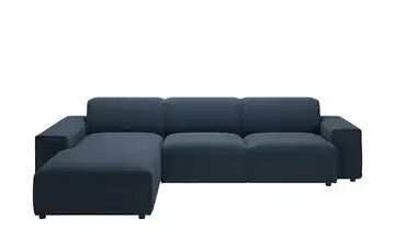 Gray & Jones Ecksofa Baltic Breeze Dunkelblau links Mikrofaser