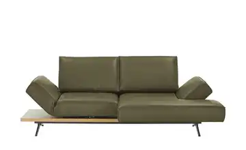 KOINOR Ecksofa Echtleder Phoenix Grün rechts