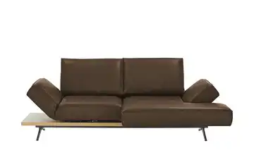 KOINOR Ecksofa Echtleder Phoenix Braun rechts