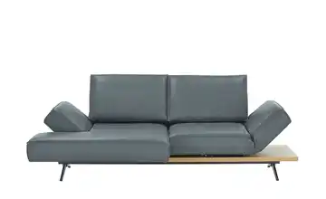 KOINOR Ecksofa Echtleder Phoenix Blau links