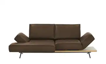 KOINOR Ecksofa Echtleder Phoenix Braun links