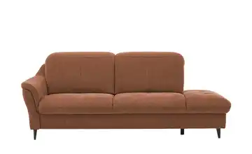 meinSofa Recamiere Ellen Terracotta links Grundfunktion