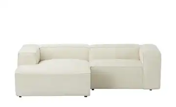 Ecksofa  Relana  Creme Boucléstoff links