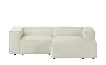 Ecksofa  Relana  Creme Boucléstoff rechts