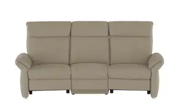 Wohnwert Trapezsofa mit USB Anschluss Melina Taupe