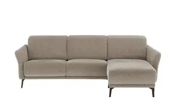 Ecksofa New York rechts Beige ohne