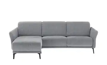 Ecksofa New York links Grau ohne