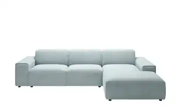 Gray & Jones Ecksofa Baltic Breeze Hellblau rechts Cordstoff Armlehne Typ 2