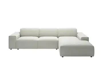 Gray & Jones Ecksofa Baltic Breeze Hellgrau rechts Cordstoff Armlehne Typ 2